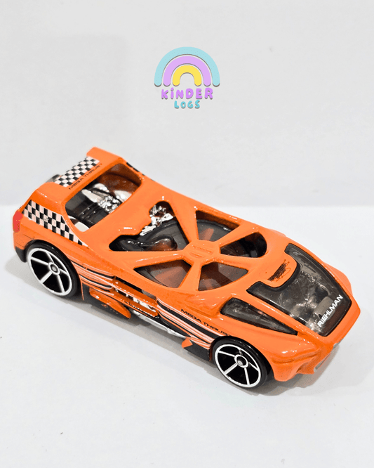 Hot Wheels Mega Thrust - Orange (Uncarded) - Kinder Logs