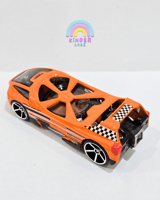 Hot Wheels Mega Thrust - Orange (Uncarded) - Kinder Logs