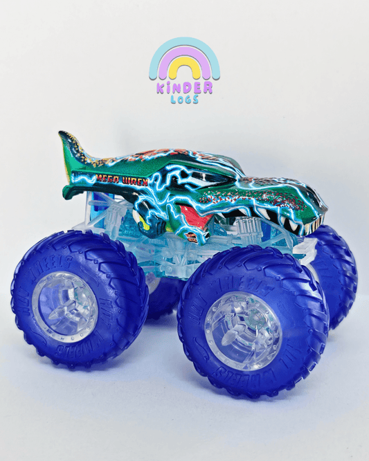 Hot Wheels Mega Wrex Monster Truck (Uncarded - New) - Kinder Logs