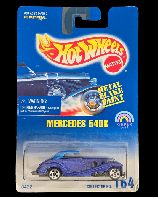 Hot Wheels Mercedes 540K - Collector No. 164 - Kinder Logs
