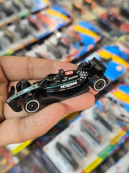Hot Wheels Mercedes - AMG Petronas Formula One Team F1 Car (Uncarded) - Kinder Logs