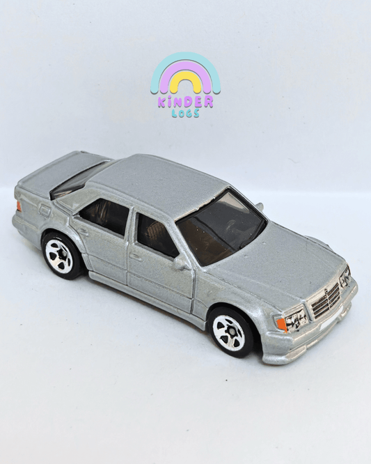 Hot Wheels Mercedes - Benz 500 E - Silver (Uncarded - New) - Kinder Logs