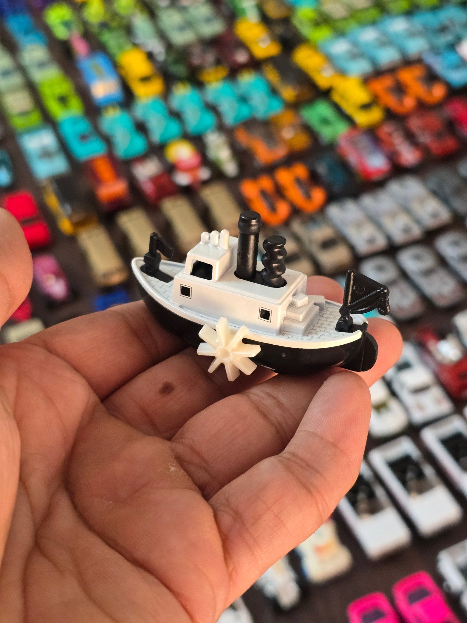 Hot Wheels Mickey Mouse Disney Steamboat (Uncarded - New) - Kinder Logs