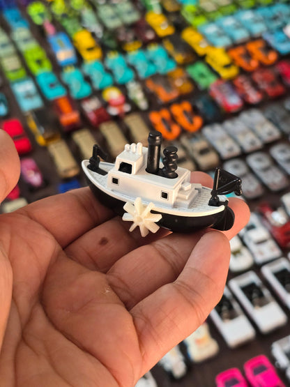 Hot Wheels Mickey Mouse Disney Steamboat (Uncarded - New) - Kinder Logs