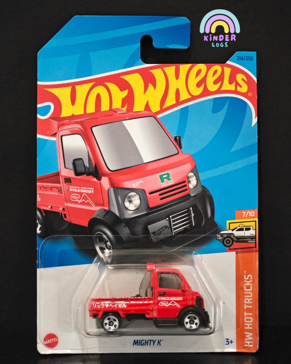 Hot Wheels Mighty K Pickup Truck - Kinder Logs