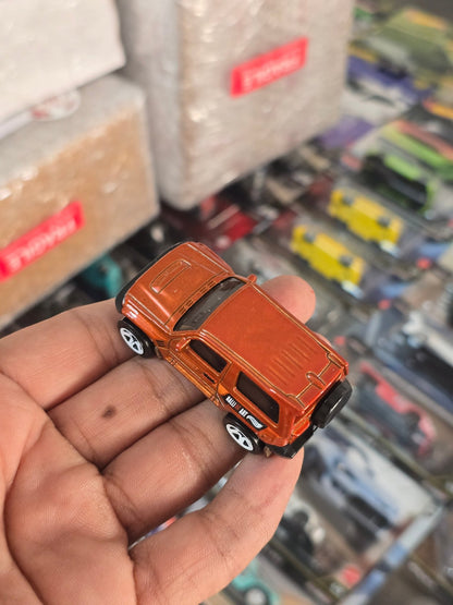Hot Wheels Mitsubishi Pajero Evolution - Red (Uncarded) - Kinder Logs