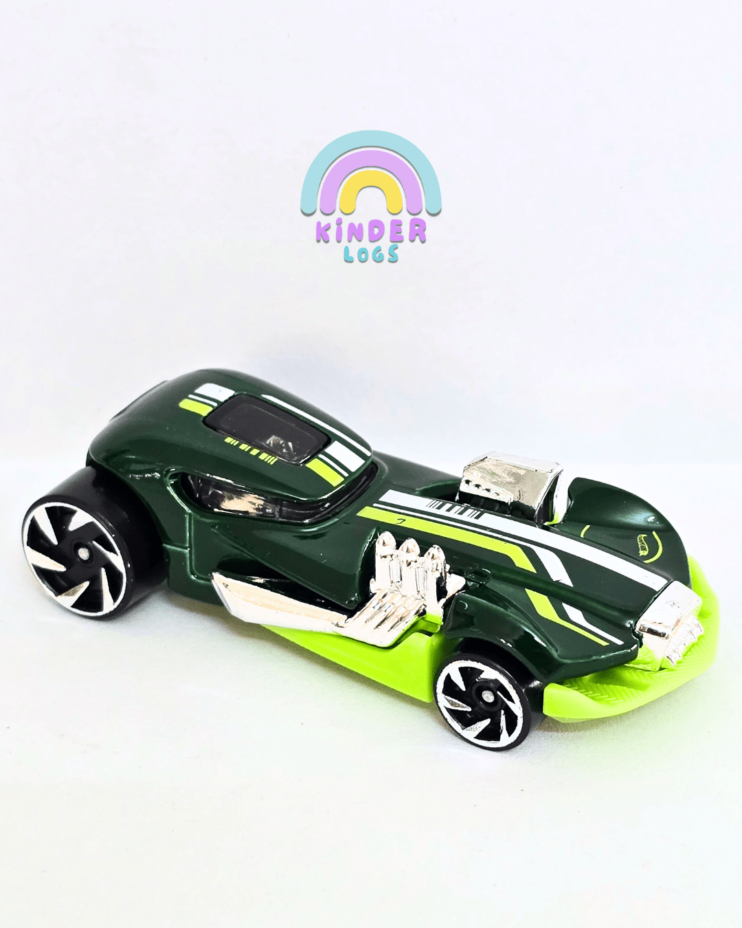 Hot Wheels Mod Mill - Green (Uncarded - New) - Kinder Logs