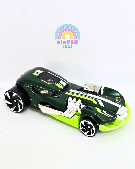 Hot Wheels Mod Mill - Green (Uncarded - New) - Kinder Logs