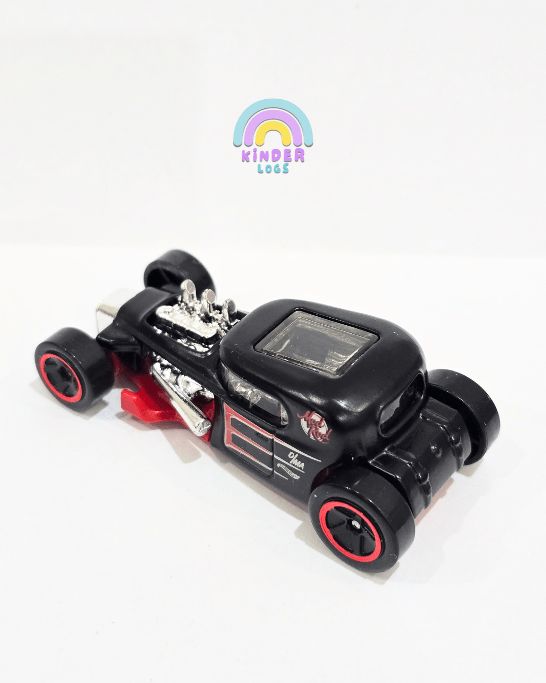 Hot Wheels Mod Rod - Black (Uncarded) - Kinder Logs