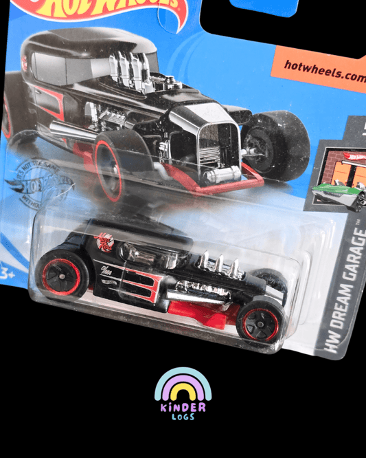 Hot Wheels Mod Rod - Dream Garage - Short Card (Imported) - Kinder Logs