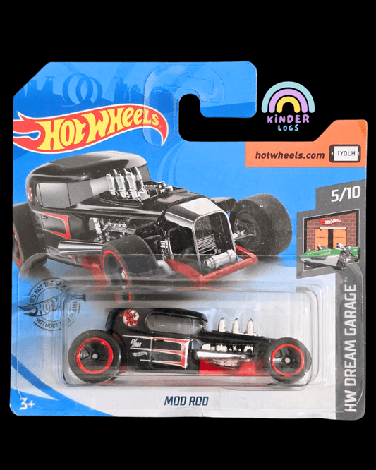 Hot Wheels Mod Rod - Dream Garage - Short Card (Imported) - Kinder Logs