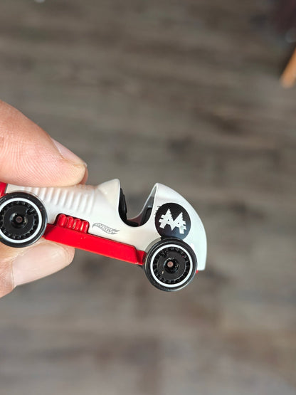 Hot Wheels Monopoly Car - White (Uncarded - New) - Kinder Logs