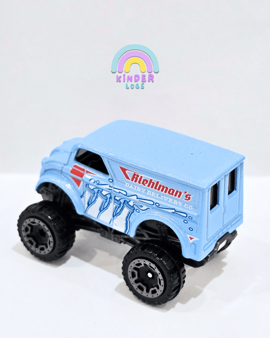 Hot Wheels Monster Dairy Delivery (Uncarded) - Kinder Logs