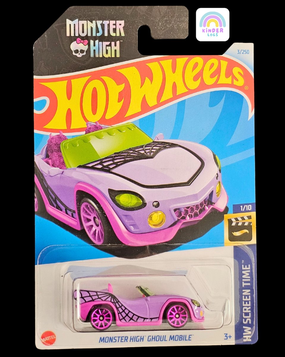 Hot Wheels Monster High Ghoul Mobile - Kinder Logs