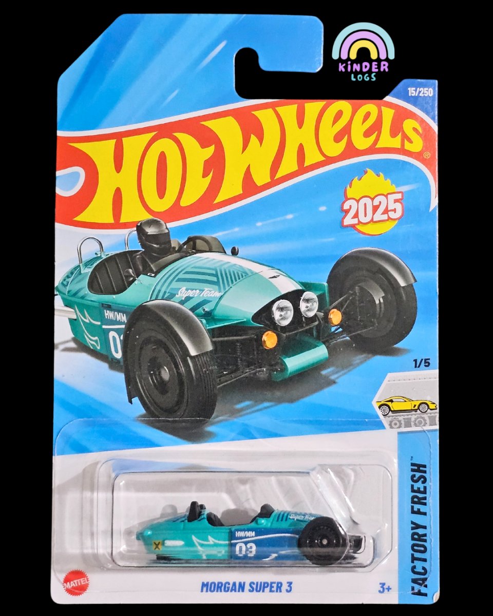 Hot Wheels Morgan Super 3 (A Case) - Kinder Logs