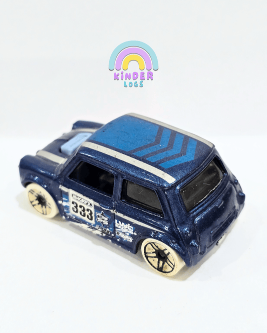 Hot Wheels Morris Mini - 2017 Snow Stormers - Blue (Used Car) - Kinder Logs