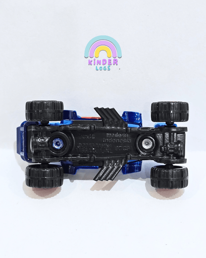 Hot Wheels Mountain Mauler BDC94 - Blue (Uncarded - New) - Kinder Logs