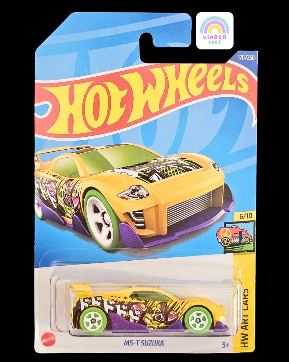 Hot Wheels MS - T Suzuka - HW Art Cars - Kinder Logs