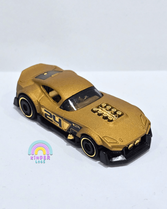 Hot Wheels Muscle And Blown - Matte Gold (Uncarded) - Kinder Logs