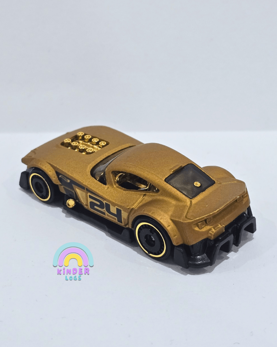 Hot Wheels Muscle And Blown - Matte Gold (Uncarded) - Kinder Logs