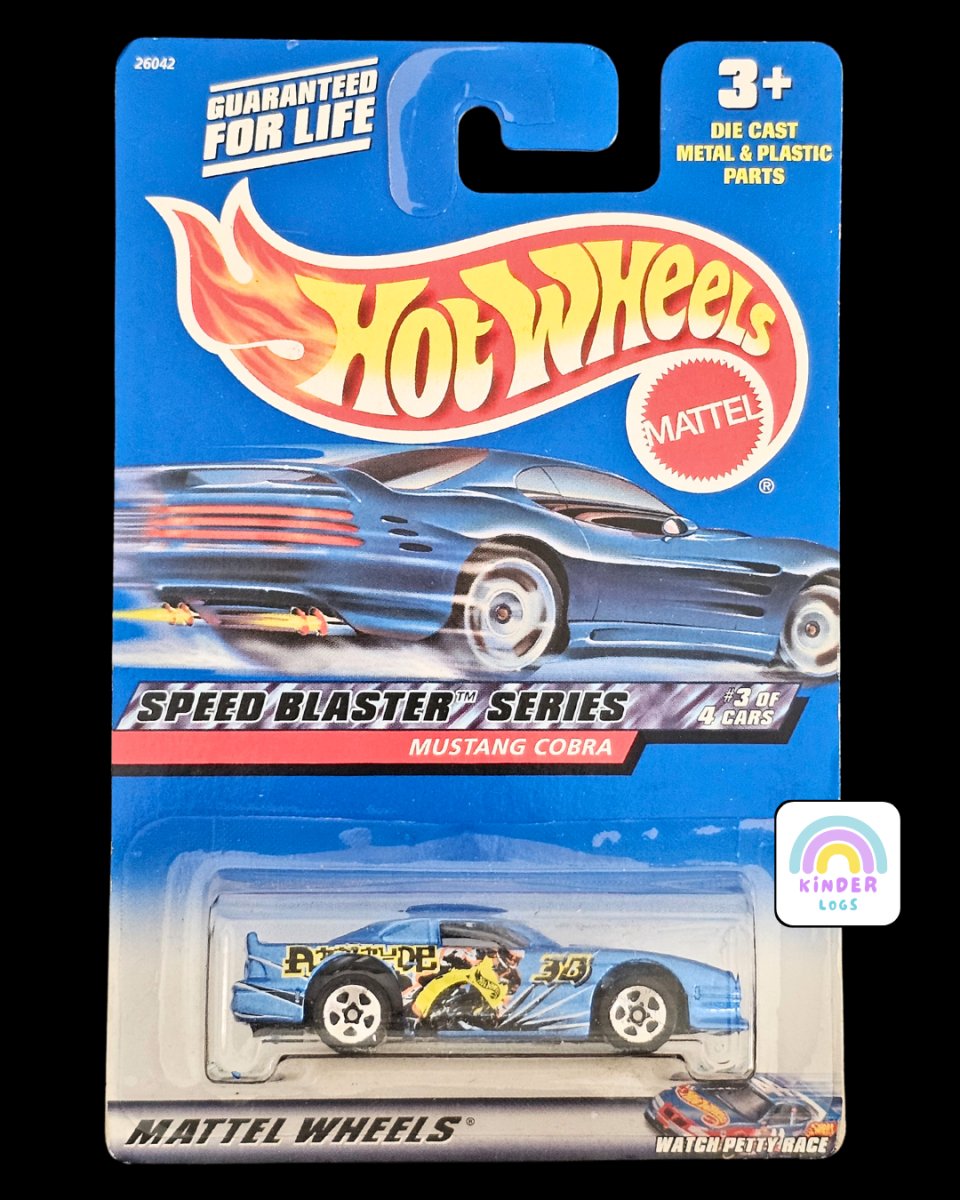 Hot Wheels Mustang Cobra - Speed Blaster Series - Kinder Logs