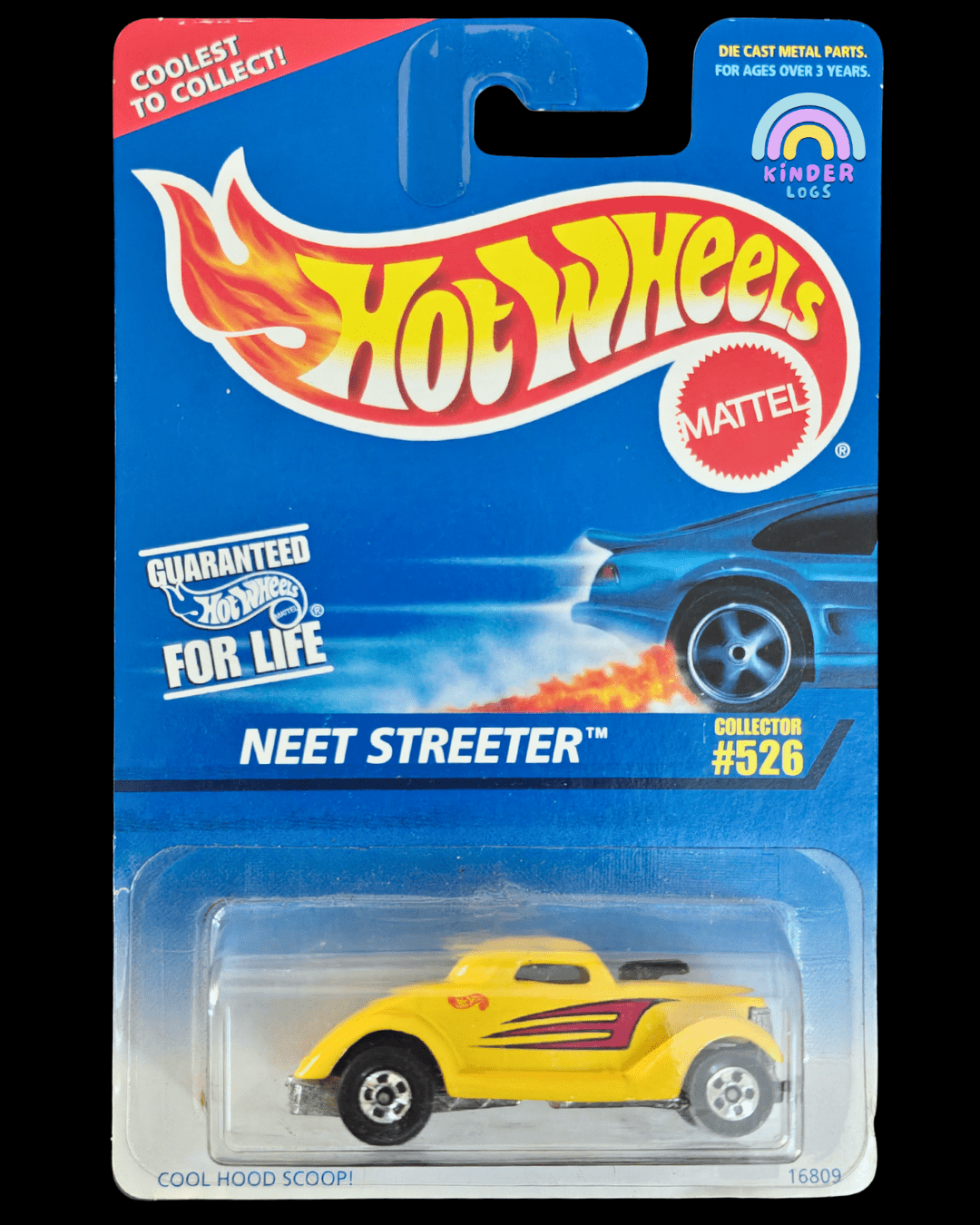 Hot Wheels Neet Streeter - Cool Hood Scoop! (Imported) - Kinder Logs