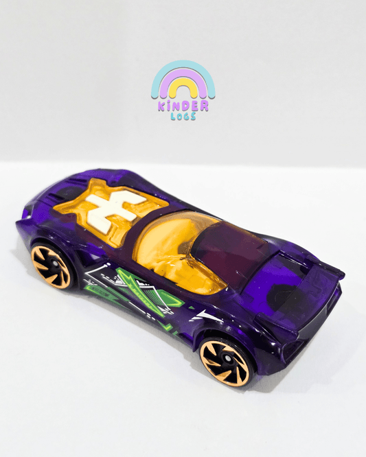 Hot Wheels Nerve Hammer - Purple (Uncarded) - Kinder Logs