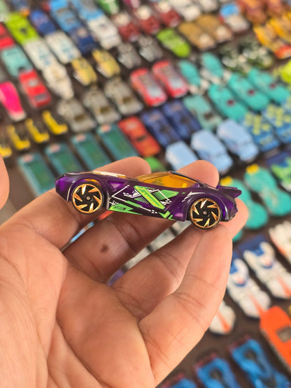 Hot Wheels Nerve Hammer - Purple (Uncarded - New) - Kinder Logs