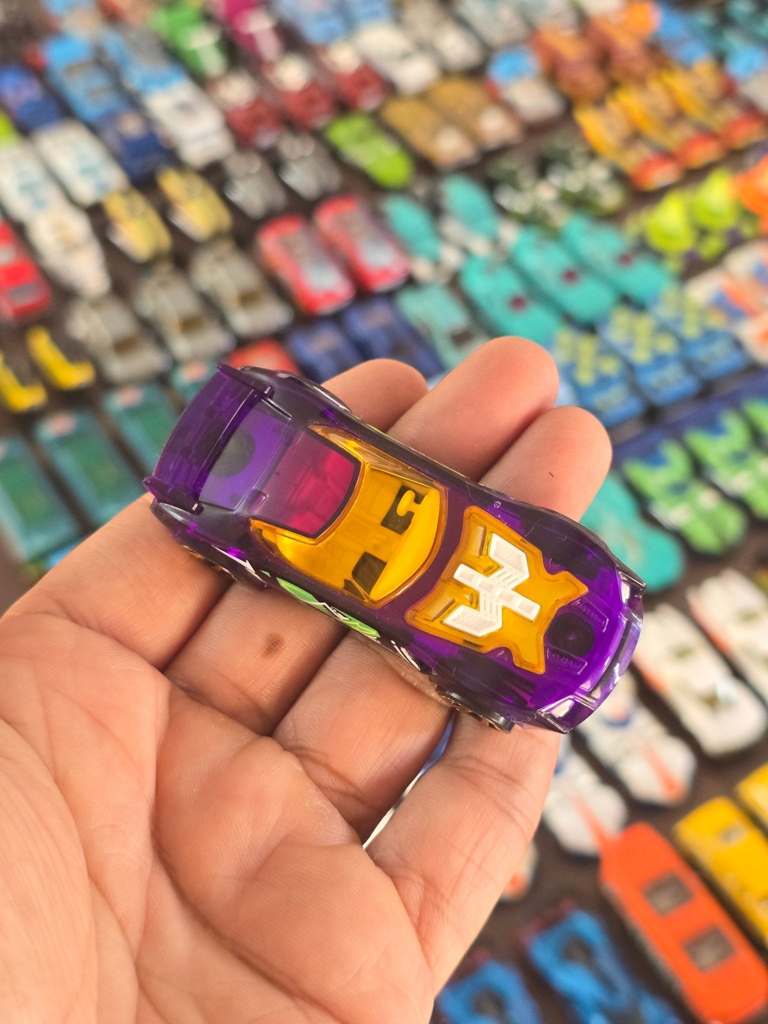 Hot Wheels Nerve Hammer - Purple (Uncarded - New) - Kinder Logs
