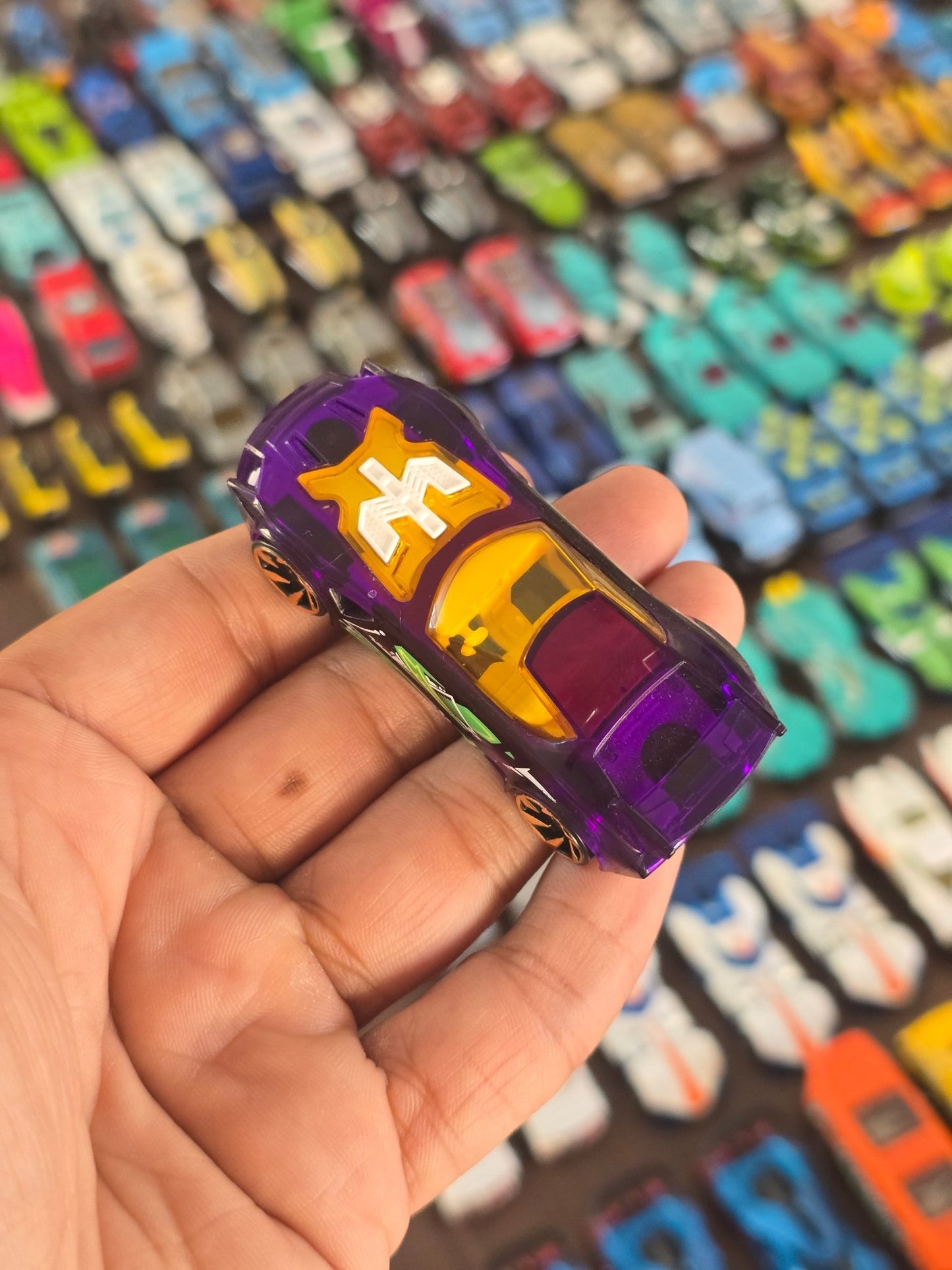 Hot Wheels Nerve Hammer - Purple (Uncarded - New) - Kinder Logs