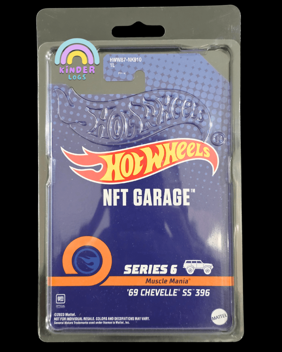 Hot Wheels NFT 1969 Chevrolet Chevelle SS 396 - Kinder Logs