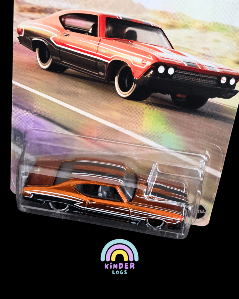 Hot Wheels NFT 1969 Chevrolet Chevelle SS 396 - Kinder Logs