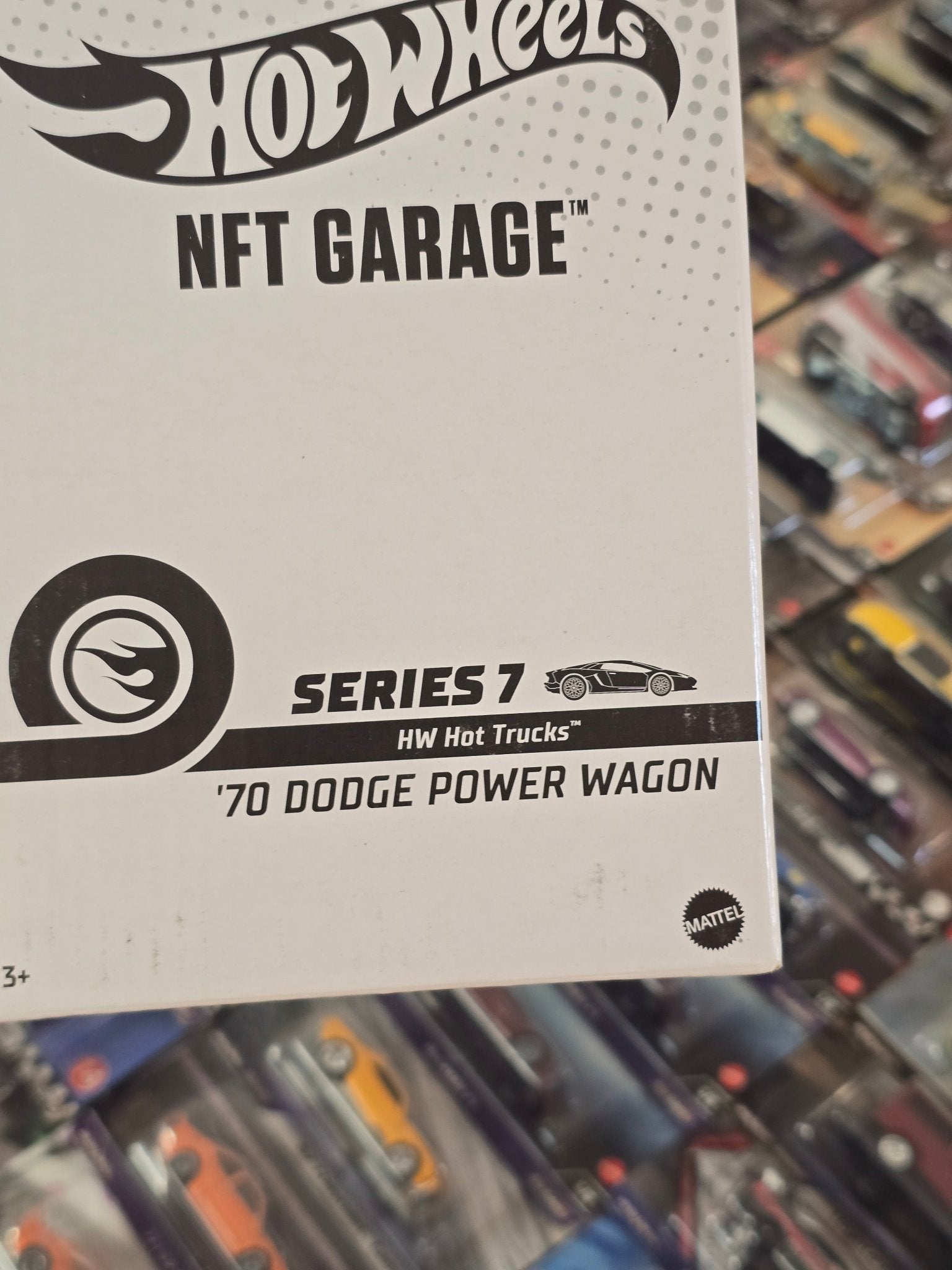 Hot Wheels NFT 1970 Dodge Power Wagon - Kinder Logs