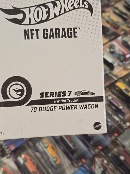 Hot Wheels NFT 1970 Dodge Power Wagon - Kinder Logs