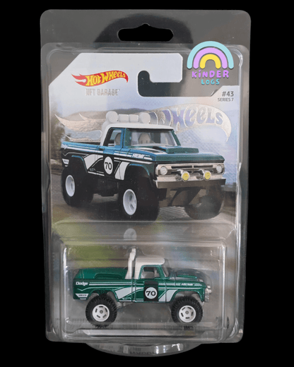 Hot Wheels NFT 1970 Dodge Power Wagon - Kinder Logs