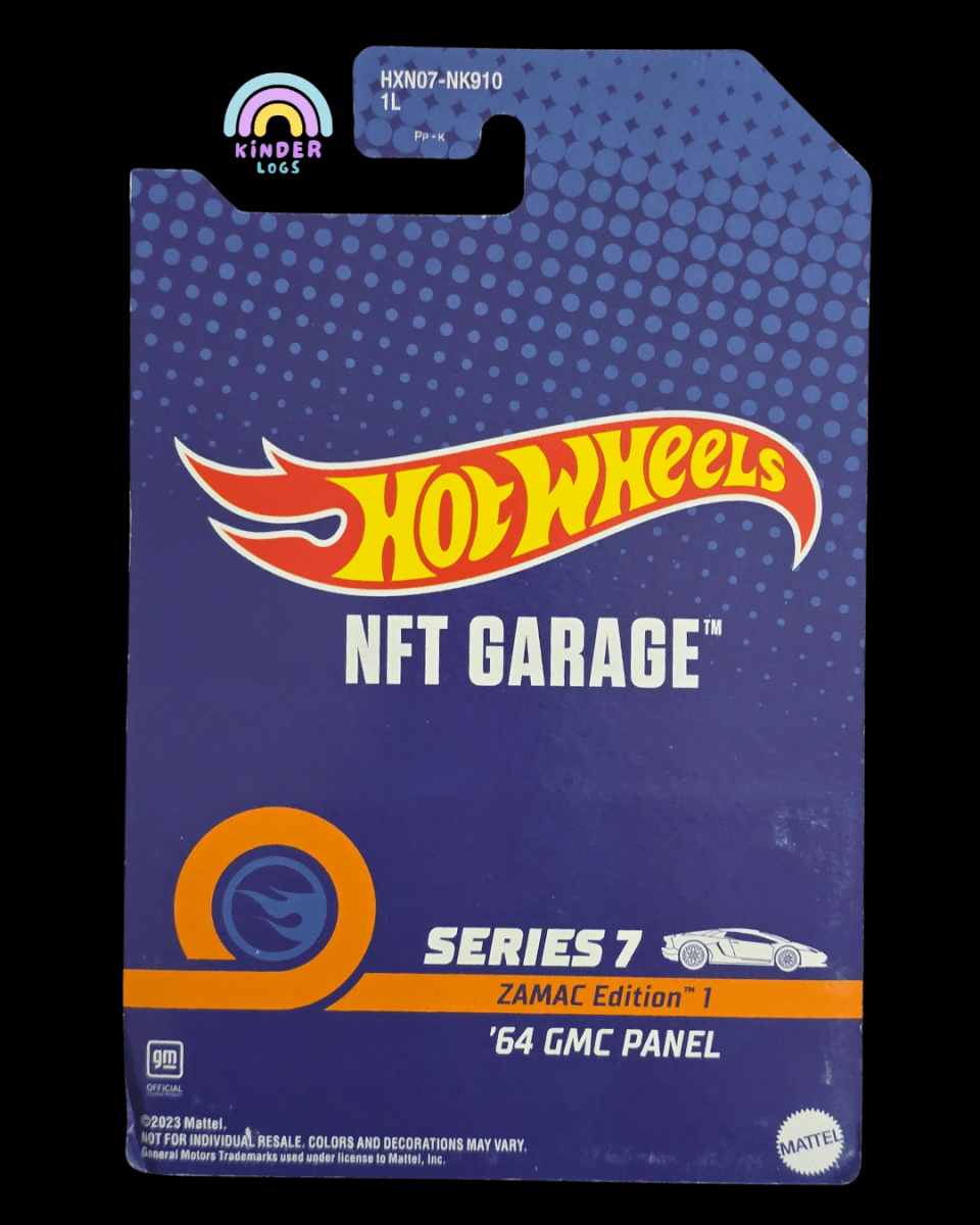 Hot Wheels NFT Garage 1964 GMC Panel Zamac Edition 1 - Kinder Logs