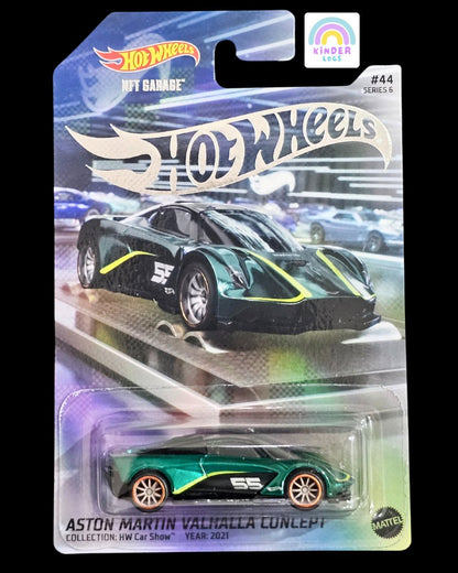 Hot Wheels NFT Garage Aston Martin Valhalla Concept - Kinder Logs