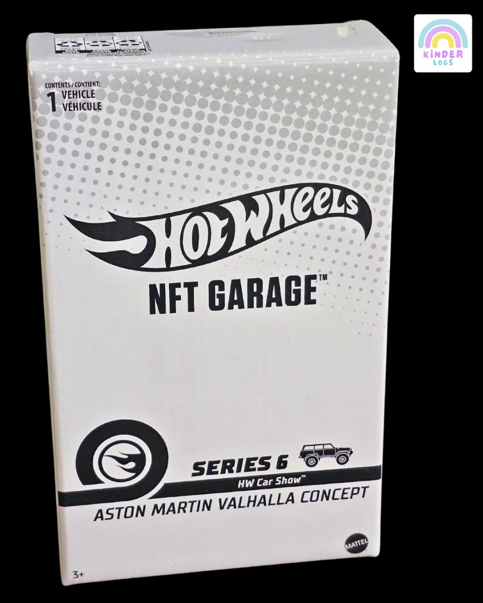 Hot Wheels NFT Garage Aston Martin Valhalla Concept - Kinder Logs