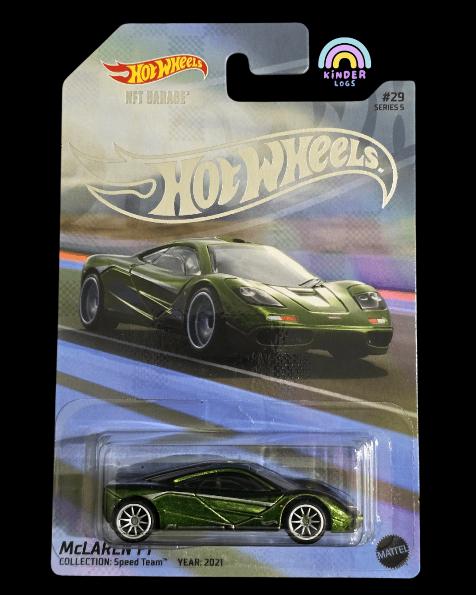 Hot Wheels NFT Garage McLaren F1 - Series 5 (Speed Team) - Kinder Logs