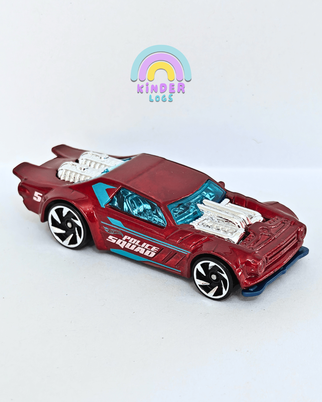 Hot Wheels Night Shifter - Maroon (Uncarded - New) - Kinder Logs