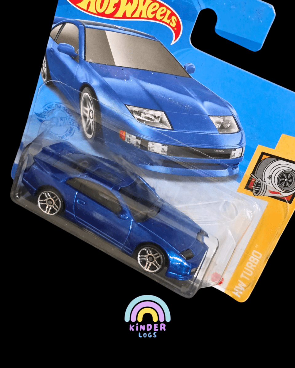 Hot Wheels Nissan 300ZX Twin Turbo - Short Card (Imported) - Kinder Logs