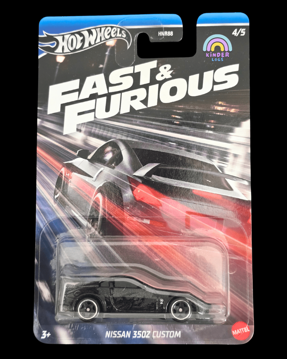 Hot Wheels Nissan 350Z Custom - Fast And Furious (Imported) - Kinder Logs