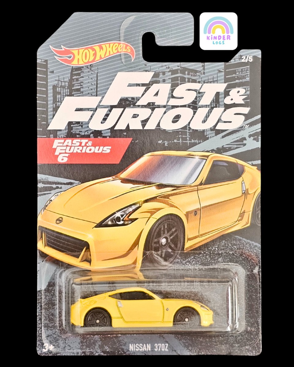 Hot Wheels Nissan 370Z - Fast And Furious 6 - Kinder Logs