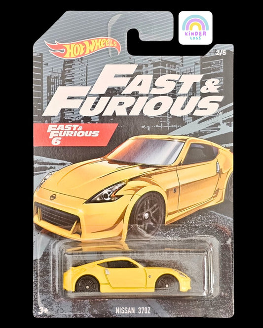 Hot Wheels Nissan 370Z - Fast And Furious 6 - Kinder Logs