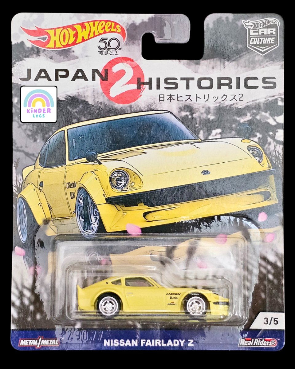 Hot Wheels Nissan Fairlady Z - Japan Historics 2 - Kinder Logs