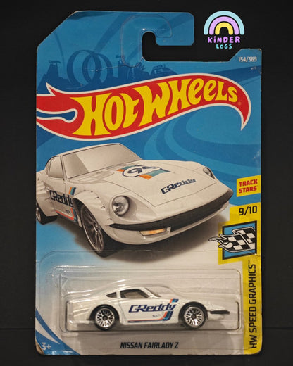 Hot Wheels Nissan Fairlady Z (Old Card) - Kinder Logs