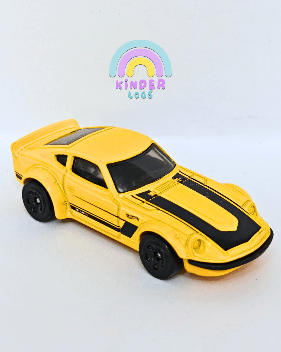 Hot Wheels Nissan Fairlady Z - Yellow (Uncarded - New) - Kinder Logs