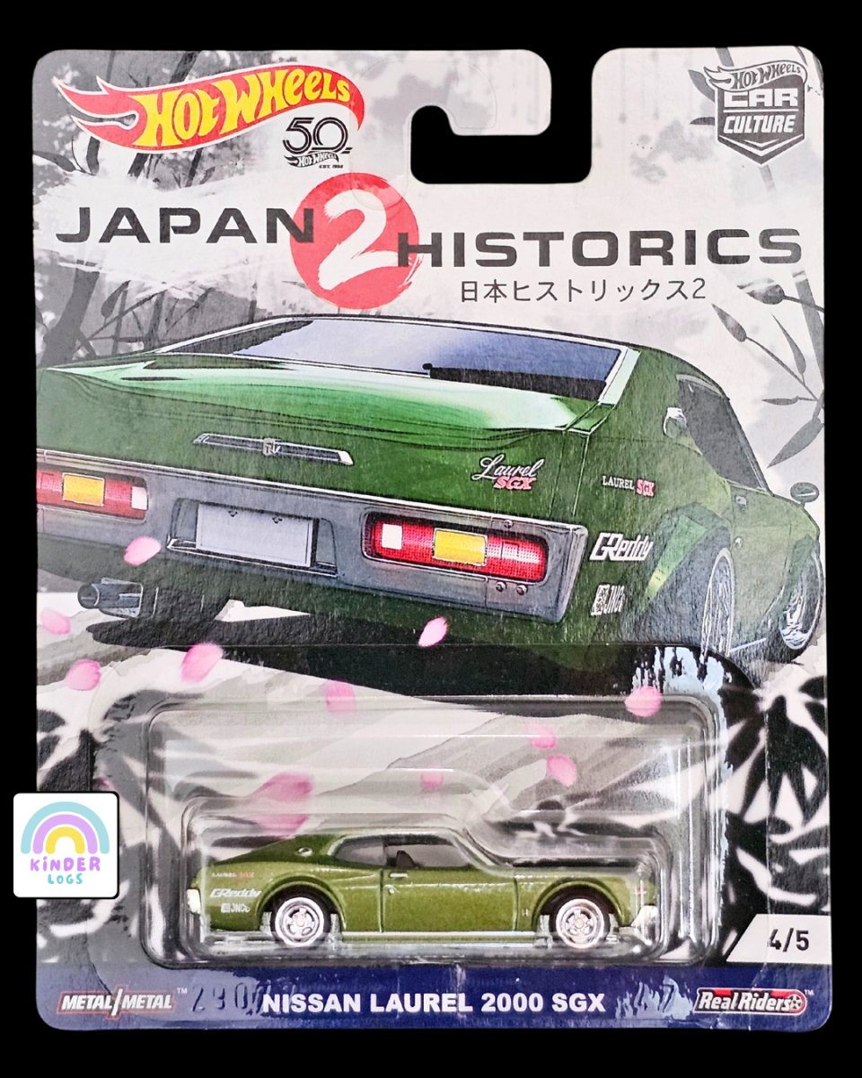 Hot Wheels Nissan Laurel 2000 SGX - Japan Historics 2 - Kinder Logs