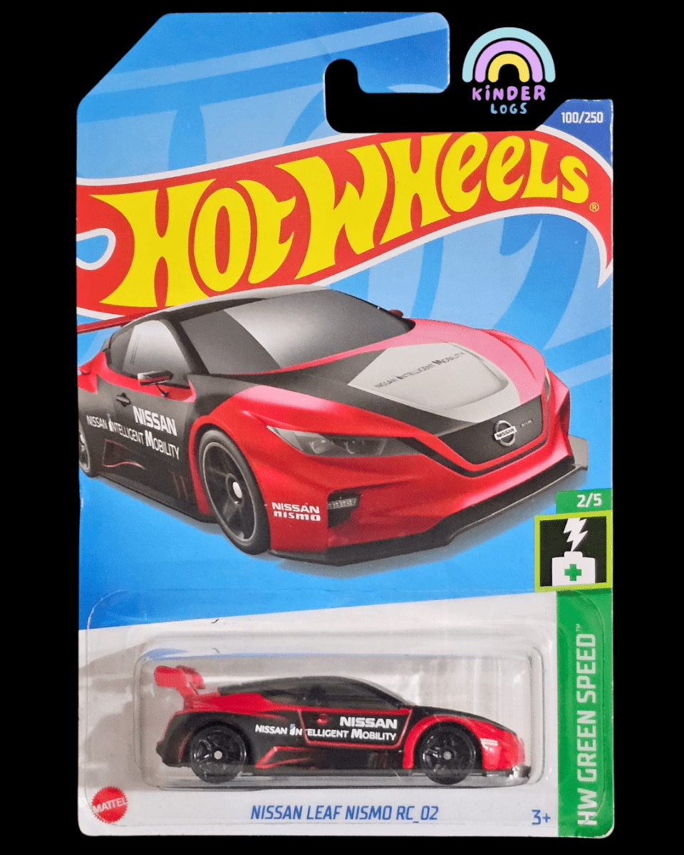 Hot Wheels Nissan Leaf Nismo RC 02 (Red) - Kinder Logs