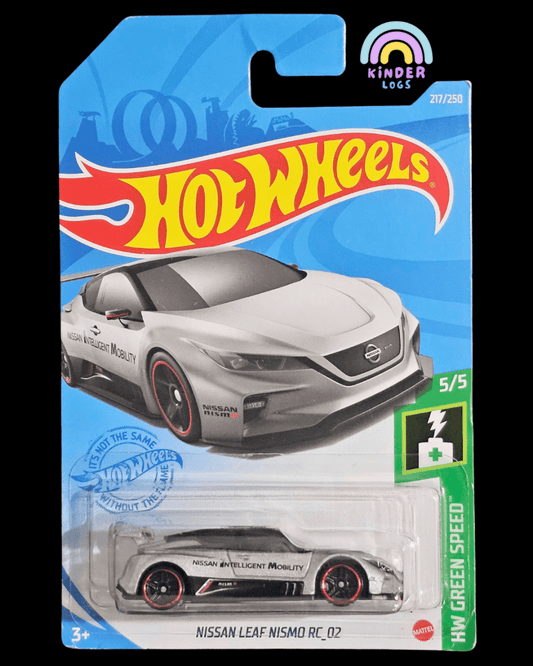 Hot Wheels Nissan Leaf Nismo RC 02 (Silver) - Kinder Logs